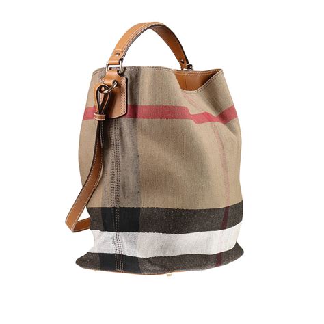 borsa sechiello burberry|Borse a secchiello di Burberry da donna .